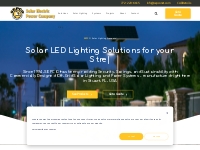Commercial LED Solar Lights Off-Grid Solar Power Systems | SEPCO