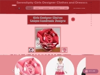 Girls Designer Clothes | Serendipity Girls Designer Dresses