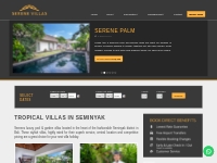 Serene Villas Bali holiday rentals at Seminyak’s best address