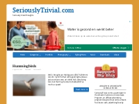 SeriouslyTrivial.com   Seriously trivial thoughts