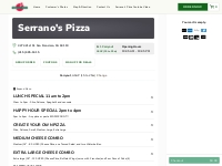 Serrano s Pizza - San Francisco, CA 94110 (Menu   Order Online)