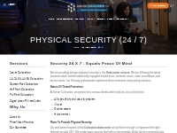        Physical Security by 24/7 for your server racks   servercolocat