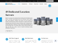 49 Dedicated location servers - Servers World