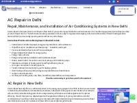 AC Repair In Delhi | Air Condition Service Center In Delhi Near Me