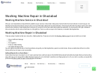 Washing Machine Repair In Ghaziabad | Washing Machine Repair Near Me