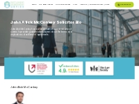 John Alick McConkey Solicitor Bio - Settlement Agreement Advice