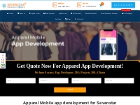 Apparel App Development - Sevenstar Websolutions