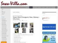Sewa Villa Malang Murah Mewah Ada Kolam Renang | Sewa-Villa.com