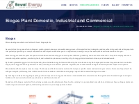 Biogas Plant Domestic, Industrial and Commercial - Sewaf Energy India 