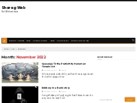 Month: November 2022 | Sharag Web