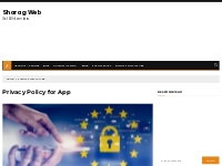 Privacy Policy for App | Sharag Web