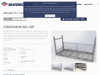 SHARKCAGE - STACK RACK XXL+ - DIMENSIONS AND PICTURES