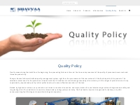 Quality Policy | Shavyaa Geotax
