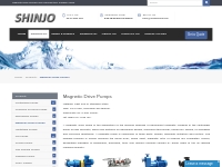 Magnetic Drive Pumps From Manufacturer Supplier China - Shinjo