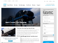 Open Transport Car Shipping Solutions - Ship A Car, Inc.