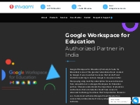 Google Workspace for Education Plans & Pricing - Authorised Partner in