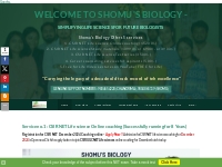 Shomu's Biology - Home