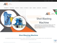 Shot Blasting Machine |  Portable Shot blasting Machine Manufacturer i