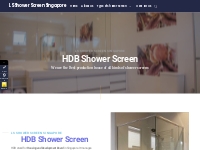 HDB Shower Screen - LS Shower Screen Singapore