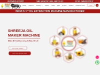 India's No.1 Oil Making Machine For Home & Business