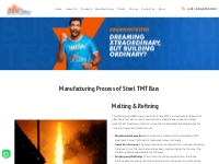 TMT Bars Manufacturing Process | How TMT Bars are Made