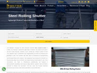 Steel Rolling Shutter Repair in London | Shutter Repair Service