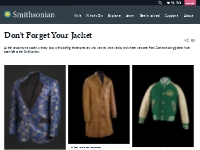 Don't Forget Your Jacket | Smithsonian Institution
