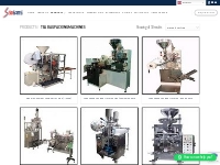 Tea Bag Packing Machines Archives - SidSam Group
