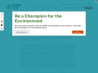Terms and Conditions of Use | Sierra Club