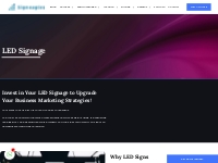 LED Signage Supplier Singapore | LED Signs - Signeagles.sg