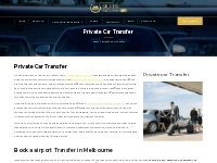 Private car Transfer - Silver Executive Cab