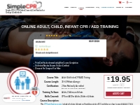 Adult-Child-Infant CPR / AED Training Course Online | SimpleCPR