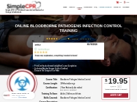 Bloodborne Pathogens Infection Control Training Course Online | Simple
