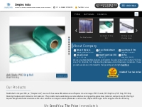 PVC Curtain and PVC Strip Roll Manufacturer | Simplex India, Noida