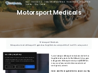 Motorsport Medicals With 12 Lead ECG | Only £135 | Book Today | Simply