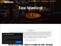 Best Taxi Medical Services In UK - Only £49.99