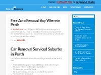 Free Auto Removal Any Where in Perth