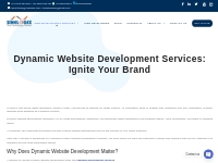 Dynamic Website Development Services: Ignite Your Brand