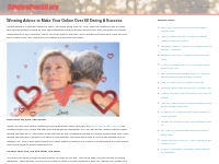 Winning Advice to Make Your Online Over 60 Dating A Success