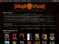 Sinister Visions: Print and Graphic Design for haunted houses, haunted