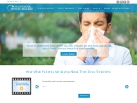 Chronic Sinus Surgery Relief Center | NY Center for Sinus Relief