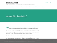 About Siri Sarah LLC