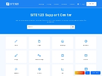 Support Center | Website Support - SITE123