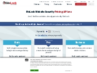 Website Security Plans & Package Pricing | SiteLock