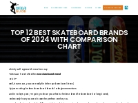 Top 12 Best Skateboard Brands of 2024 | Skateboard Guide