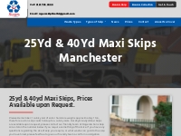 25   40 Yard Skip Hire Manchester | Same Day Dispatch