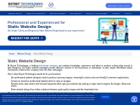 Static Website Design Service ??? Skynet Technologies