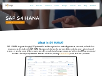 SAP S/4HANA - Implementation   Cloud-Based ERP Software