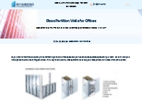 Glass Office Partition Wall Systems in Brooklyn, NY and NJ