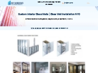 Custom Glass Walls | Glass Wall Design Fabrication Installation